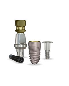 ReActive 4.7mmDx8mmL SBM: 4.3mmD Platform Dental Implant System - 1/Pack