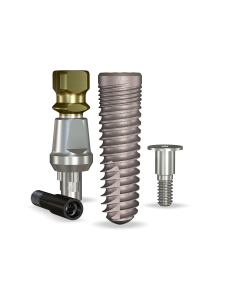 ReActive 4.7mmDx16mmL SBM: 4.3mmD Platform Dental Implant System - 1/Pack