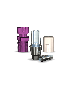 Legacy Straight Snappy Type Titanium Abutment (3.5mmD Platformx3mmL Collar Height) - 1/Box