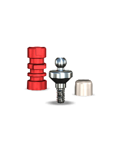 Legacy Ball Abutment (3.5mmD Platformx2mmL Collar Height) - 1/Box