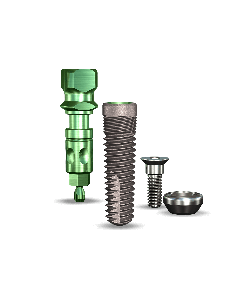 Legacy1™ 3.7mmDx13mmL SBM: 3.5mmD Platform Dental Implant System - 1/Pack