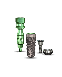 Legacy1™ 4.2mmDx10mmL SBM: 3.5mmD Platform Dental Implant System - 1/Pack