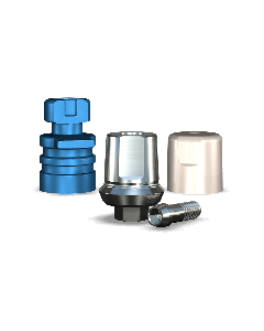 Legacy Straight Snappy Type Titanium Abutment (5.7mmD Platformx1mmL Collar Height) - 1/Box