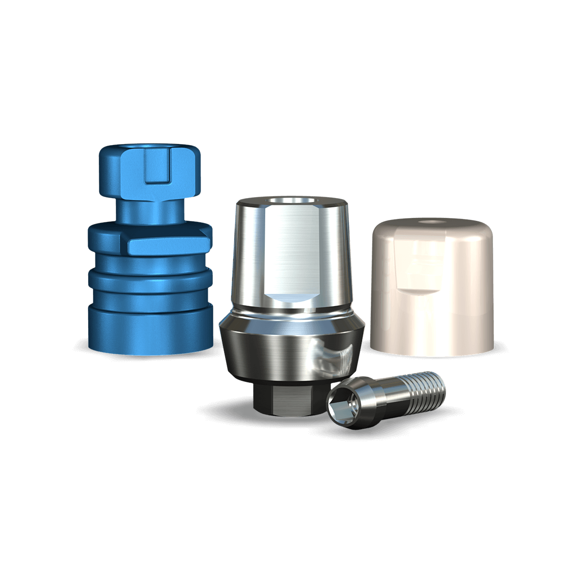 Legacy Straight Snappy Type Titanium Abutment (5.7mmD Platformx2mmL Collar Height) - 1/Box