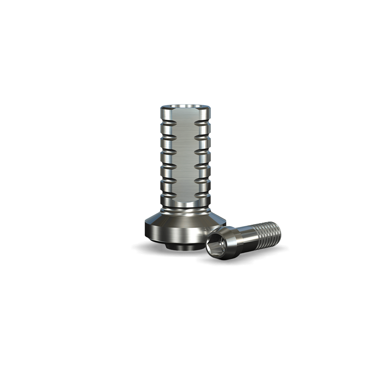 Legacy Temporary Titanium Non-Engaging Abutment (5.7mmD Platformx1mmL Collar Height) - 1/Box