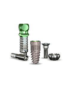 Legacy2™ 3.7mmDx8mmL SBM: 3.5mmD Platform Dental Implant System - 1/Pack