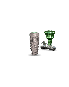 simplyLegacy2™ 3.7mmDx8mmL SBM: 3.5mmD Platform Dental Implant System - 1/Pack