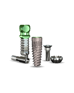 Legacy2™ 3.7mmDx10mmL SBM: 3.5mmD Platform Dental Implant System - 1/Pack