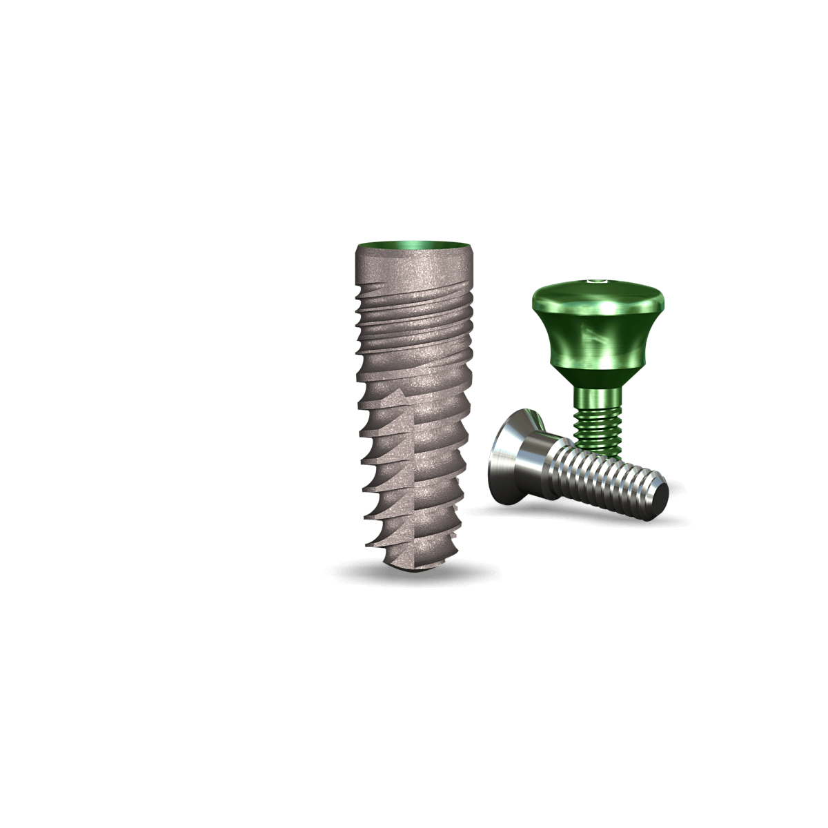 simplyLegacy2™ 3.7mmDx10mmL SBM: 3.5mmD Platform Dental Implant System - 1/Pack