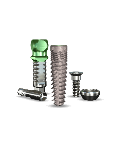 Legacy2™ 3.7mmDx13mmL SBM: 3.5mmD Platform Dental Implant System - 1/Pack