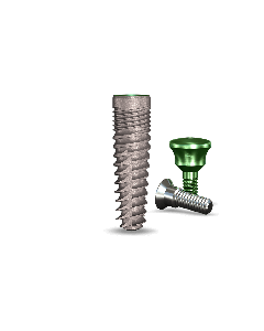 simplyLegacy2™ 3.7mmDx13mmL SBM: 3.5mmD Platform Dental Implant System - 1/Pack