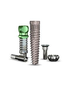 Legacy2™ 3.7mmDx16mmL SBM: 3.5mmD Platform Dental Implant System - 1/Pack