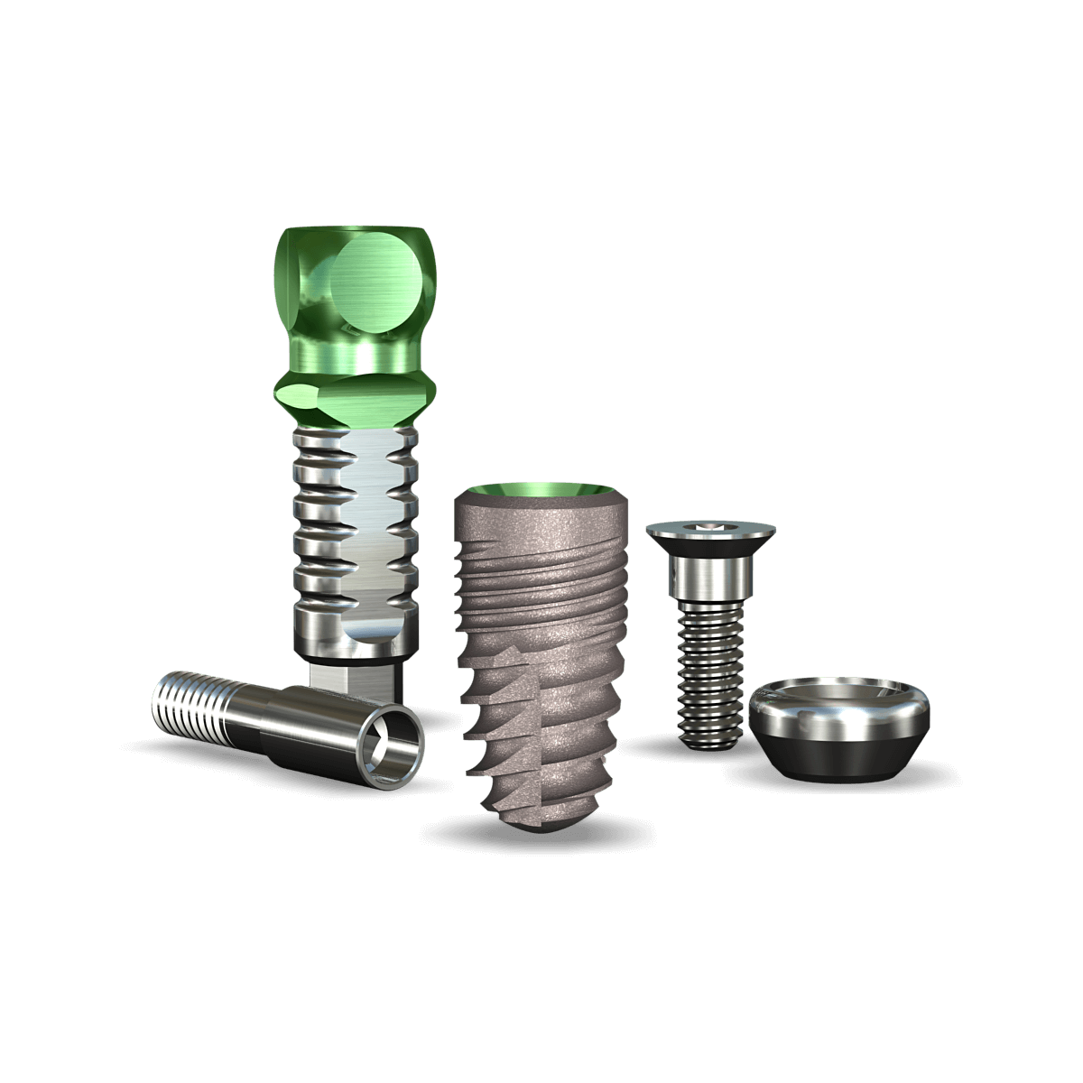 Legacy2™ 4.2mmDx8mmL SBM: 3.5mmD Platform Dental Implant System - 1/Pack