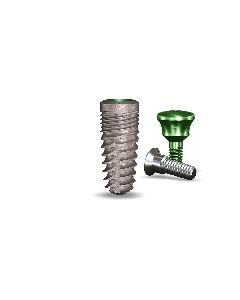simplyLegacy2™ 4.2mmDx10mmL SBM: 3.5mmD Platform Dental Implant System - 1/Pack