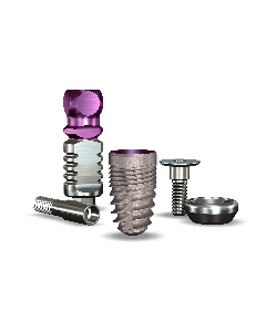 Legacy2™ 4.7mmDx8mmL SBM: 4.5mmD Platform Dental Implant System - 1/Pack