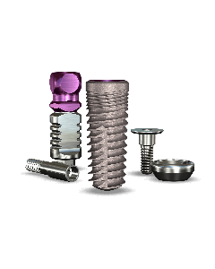 Legacy2™ 5.2mmDx13mmL SBM: 4.5mmD Platform Dental Implant System - 1/Pack