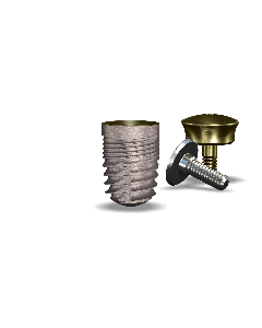 simplyLegacy2™ 5.7mmDx8mmL SBM: 5.7mmD Platform Dental Implant System - 1/Pack