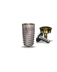 simplyLegacy2™ 5.7mmDx10mmL SBM: 5.7mmD Platform Dental Implant System - 1/Pack
