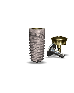 simplyLegacy2™ 5.7mmDx11.5mmL SBM: 5.7mmD Platform Dental Implant System - 1/Pack