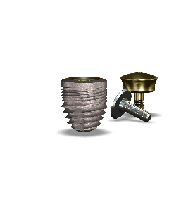 simplyLegacy2™ 7.0mmDx8mmL SBM: 5.7mmD Platform Dental Implant System - 1/Pack