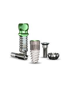 Legacy2™ 3.7mmDx8mmL HA: 3.5mmD Platform Dental Implant System - 1/Pack