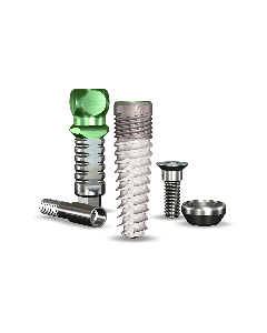 Legacy2™ 3.7mmDx13mmL HA: 3.5mmD Platform Dental Implant System - 1/Pack