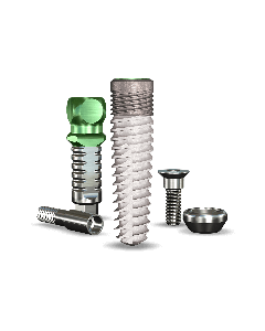 Legacy2™ 4.2mmDx16mmL HA: 3.5mmD Platform Dental Implant System - 1/Pack
