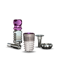 Legacy2™ 5.2mmDx8mmL HA: 4.5mmD Platform Dental Implant System - 1/Pack