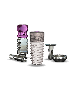 Legacy2™ 5.2mmDx11.5mmL HA: 4.5mmD Platform Dental Implant System - 1/Pack