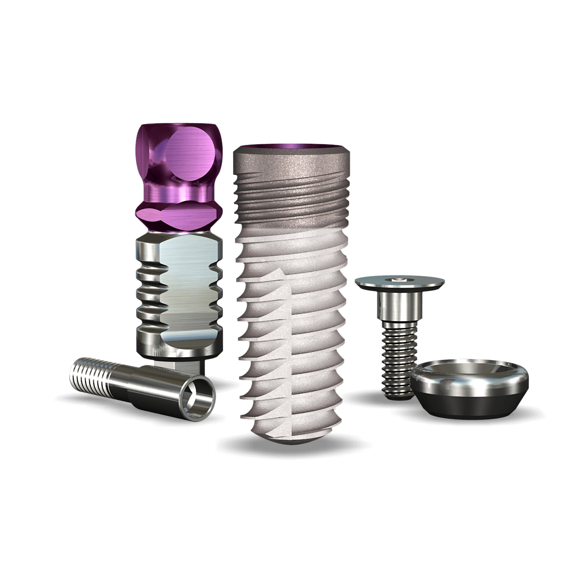Legacy2™ 5.2mmDx13mmL HA: 4.5mmD Platform Dental Implant System - 1/Pack