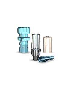 Legacy Straight Snappy Type Titanium Abutment (3.0mmD Platformx2mmL Collar Height) - 1/Box