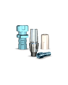 Legacy Straight Snappy Type Titanium Abutment (3.0mmD Platformx3mmL Collar Height) - 1/Box