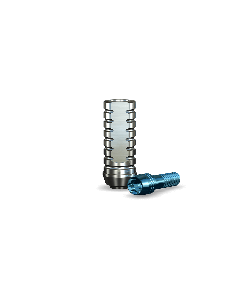 Legacy Temporary Titanium Non Engaging Abutment (3.0mmD Platformx1mmL Collar Height) - 1/Box
