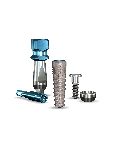 Legacy3™ 3.2mmDx10mmL SBM: 3.0mmD Platform Dental Implant System - 1/Pack