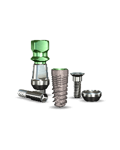 Legacy3™ 3.7mmDx8mmL SBM: 3.5mmD Platform Dental Implant System - 1/Pack