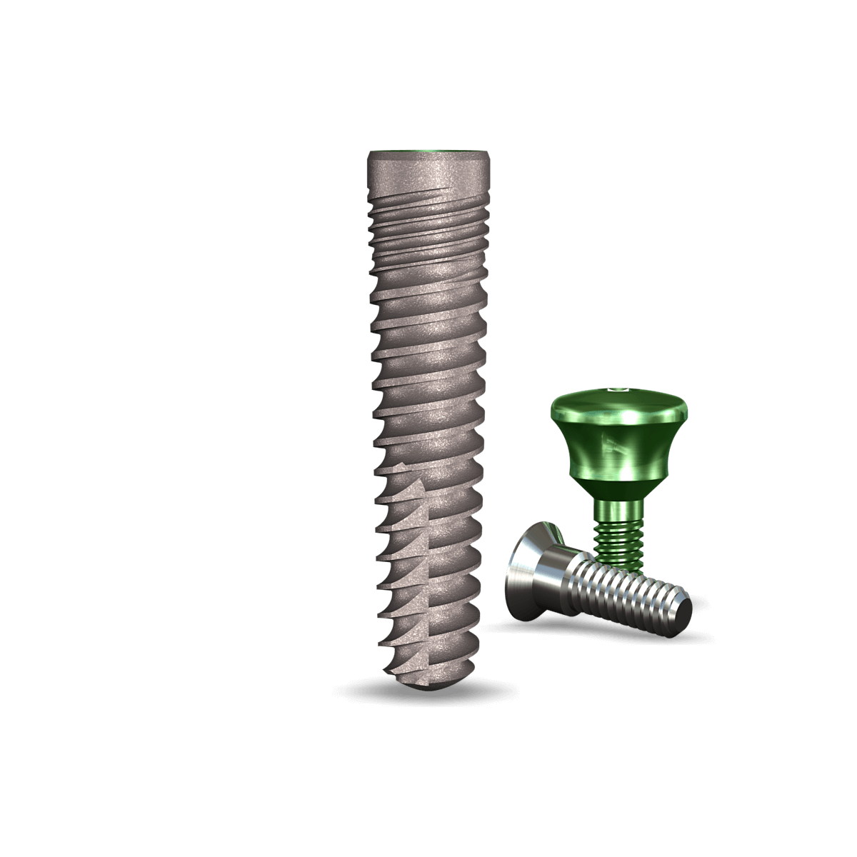 simplyLegacy3™ 3.7mmDx16mmL SBM: 3.5mmD Platform Dental Implant System - 1/Pack