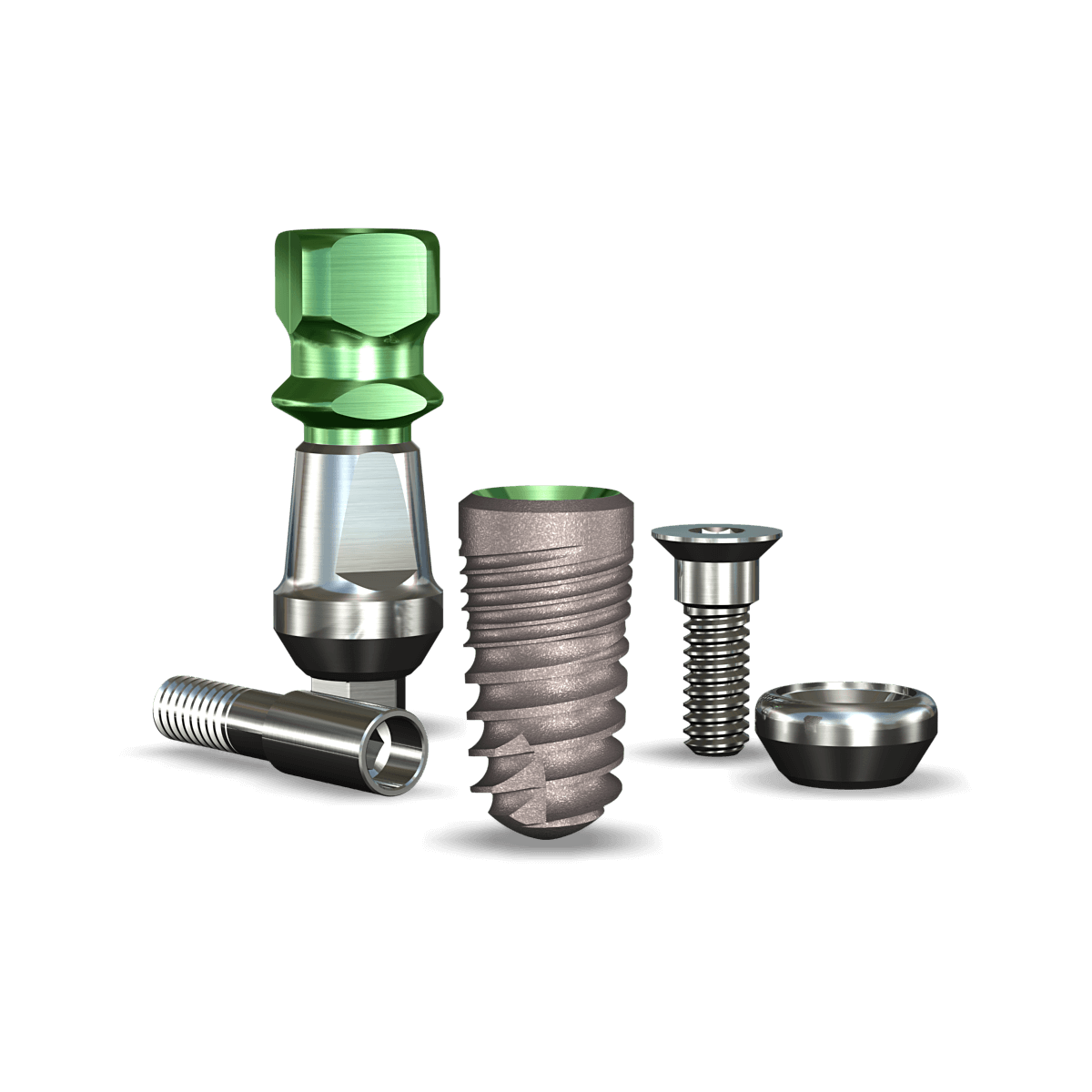 Legacy3™ 4.2mmDx8mmL SBM: 3.5mmD Platform Dental Implant System - 1/Pack