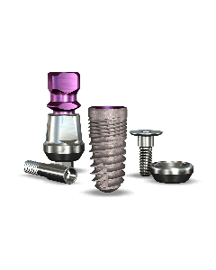 Legacy3™ 4.7mmDx10mmL SBM: 4.5mmD Platform Dental Implant System - 1/Pack