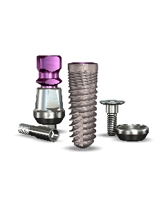Legacy3™ 4.7mmDx13mmL SBM: 4.5mmD Platform Dental Implant System - 1/Pack
