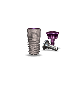 simplyLegacy3™ 5.2mmDx10mmL SBM: 4.5mmD Platform Dental Implant System - 1/Pack