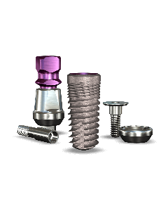 Legacy3™ 5.2mmDx11.5mmL SBM: 4.5mmD Platform Dental Implant System - 1/Pack