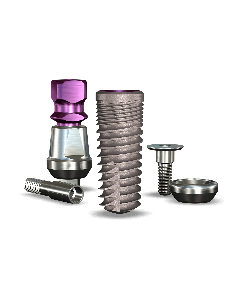 Legacy3™ 5.2mmDx13mmL SBM: 4.5mmD Platform Dental Implant System - 1/Pack