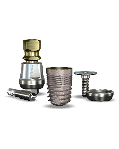 Legacy3™ 5.7mmDx8mmL SBM: 5.7mmD Platform Dental Implant System - 1/Pack
