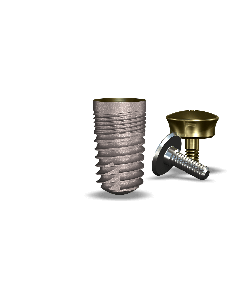 simplyLegacy3™ 5.7mmDx10mmL SBM: 5.7mmD Platform Dental Implant System - 1/Pack