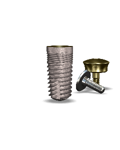 simplyLegacy3™ 5.7mmDx11.5mmL SBM: 5.7mmD Platform Dental Implant System - 1/Pack