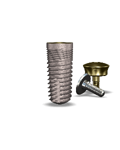 simplyLegacy3™ 5.7mmDx13mmL SBM: 5.7mmD Platform Dental Implant System - 1/Pack