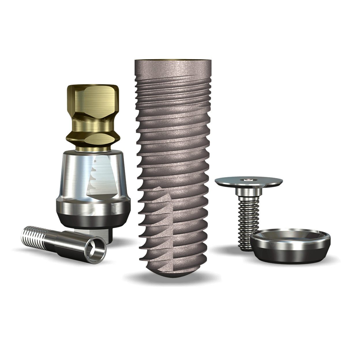 Legacy3™ 5.7mmDx16mmL SBM: 5.7mmD Platform Dental Implant System - 1/Pack