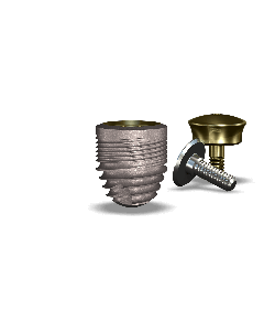 simplyLegacy3™ 7.0mmDx8mmL SBM: 5.7mmD Platform Dental Implant System - 1/Pack