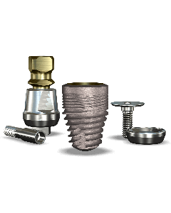 Legacy3™ 7.0mmDx10mmL SBM: 5.7mmD Platform Dental Implant System - 1/Pack