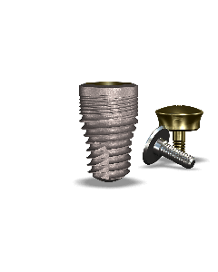 simplyLegacy3™ 7.0mmDx11.5mmL SBM: 5.7mmD Platform Dental Implant System - 1/Pack